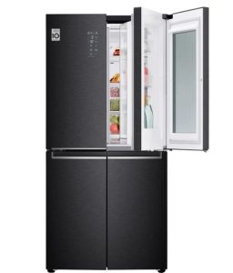 Müthiş Bir Dolap! Defolu LG GC-Q22FTQKL 595 lt No-Frost Siyah Buzdolabı