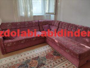 Teşhir Defolu Cam Kapılı Otel Büro Tipi Blok Kapılı Minibar Buzdolabı FİYATI: 2800 TL 18 Kullanılmış gül kurusu pembe renk köşe koltuk takımı FİYATI: 1200 TL