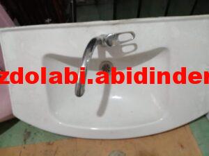 YERLİ ÜRETİM FOTOSELLİ KAPI ikinci el otomatik cam kapı 8 Çıkma lavabo toplam 20 adet sıfır ayarında ikinci el lavabolar