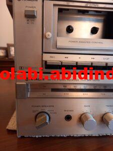 ikinci el hitachi müzik seti hoparlör, cd player, kablo, kulaklık