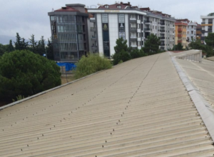Fabrikadan defolu ürün satan yerler buzdolabı teşhir 15 TRAPEZ SAC BOL MİKTARDA ÇIKMA ÇATI KAPLAMA SACI